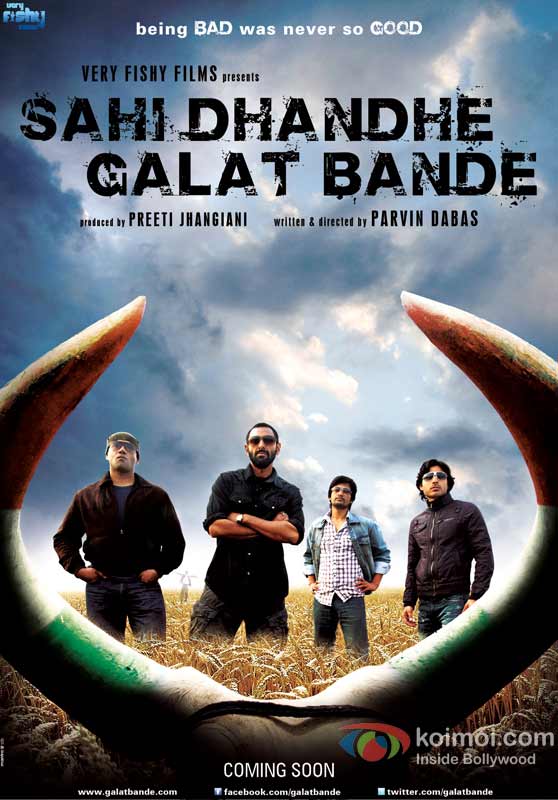Sahi Dhandhe Galat Bande Movie First Look Poster