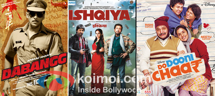 Dabangg, Ishqiya, Do Dooni Chaar Win- National Awards