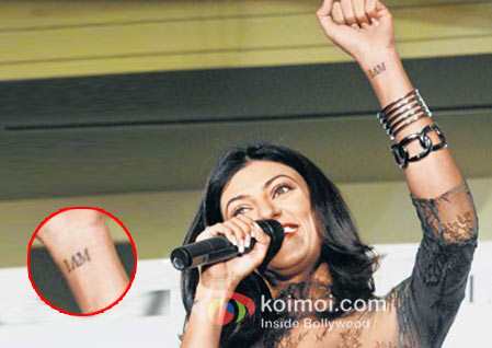 Sushmita Sen Tattoo Trouble
