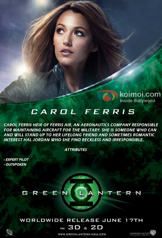 Green Lantern: Carol (Blake Lively)