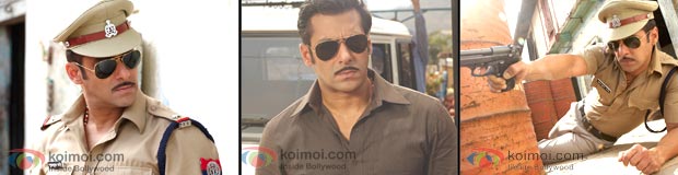 Salman Khan In Khakee (Dabangg Movie Stills)