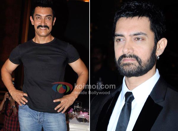 Aamir Khan Moustache Man