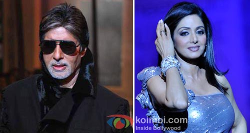Amitabh Bachchan & Sreedevi