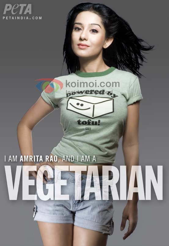 Amrita Rao Asks Fans To Kick The Meat Habit