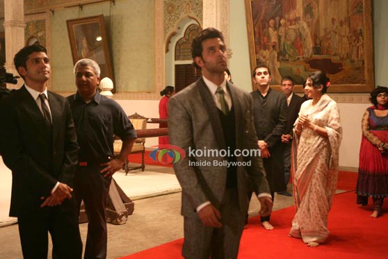 Farhan Akhtar, Hrithik Roshan, Ritesh Sidhwani