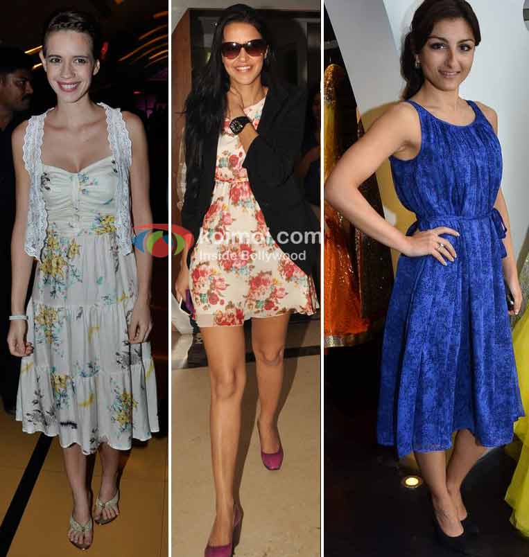 Kalki Koechlin, Neh Dhupia, Soha Ali
