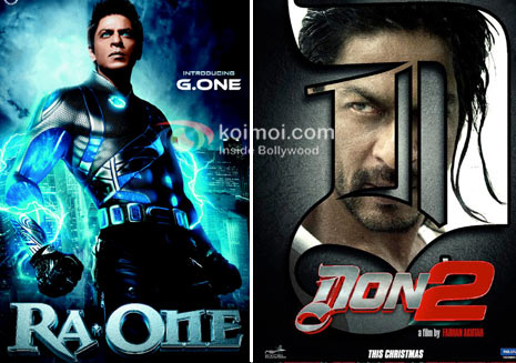 123 SRK Ra.One, Don 2 Now In 3D 123 SRK Ra.One, Don 2 Now In 3D