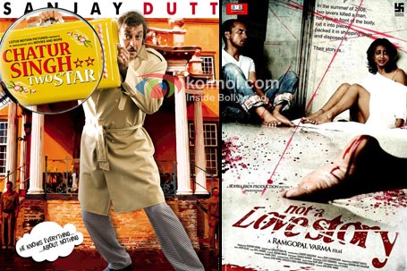 Chatur Singh Two Star Movie Poster, Not A Love Story Movie Poster