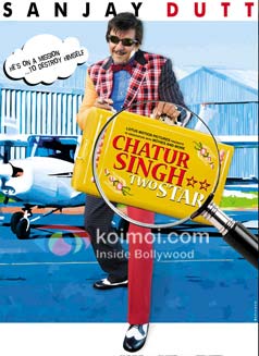 Sanjay Dutt in a still from Chatur Singh Two Star