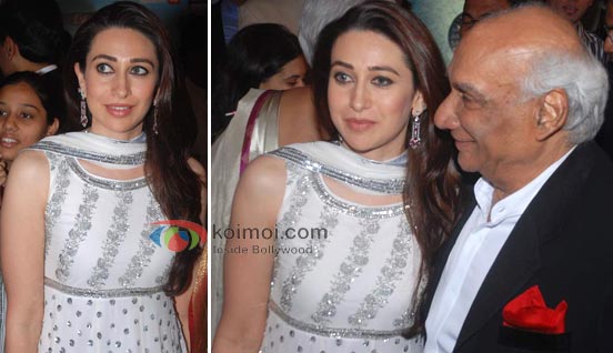 Karisma Kapoor, Yash Chopra At CNN IBN Heroes Awards