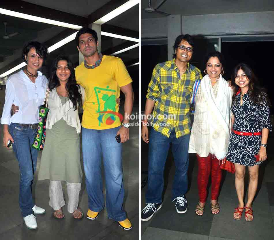 ADHUNA, ZOYA AND FARHAN Shankar Ehsaan Loy 15 years celebrations