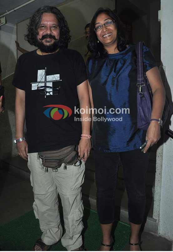 AMOL GUPTE WITH WIFE Shankar Ehsaan Loy 15 year celebrations