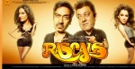 Lisa Haydon, Ajay Devgan, Sanjay Dutt, Kangana Ranaut (Rascals Movie Wallpaper)