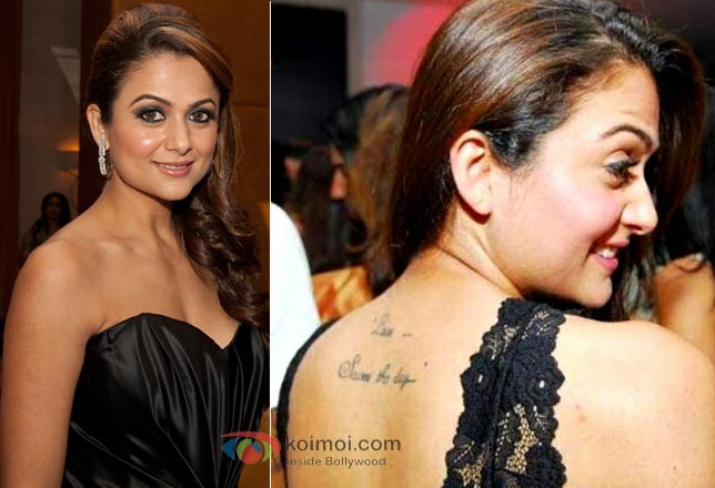 Amrita Arora Tattoo Photos