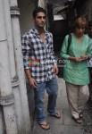 Prateik At Gautam Rajadhyaksha’s Funeral