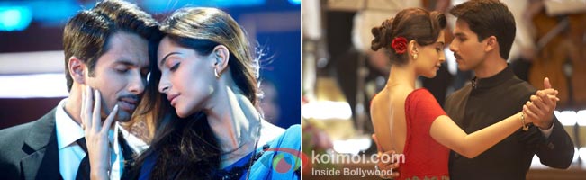 Shahid Kapoor and Sonam Kapoor in ‘Mausam’