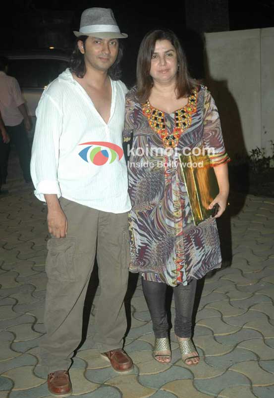 Shirish Kunder and Farah Khan At Speedy Singhs Bash