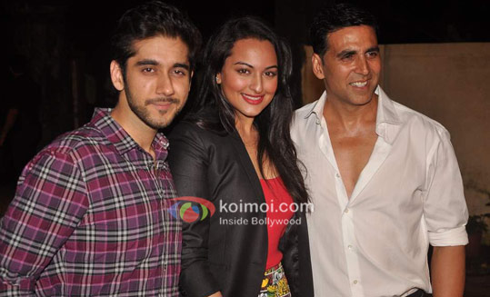 Vinay Virmani, Sonakshi Sinha, Akshay Kumar At Speedy Singhs Bash