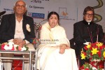 Yash Chopra & Amitabh Bachchan at Lata Mangeshkar’s Birthday