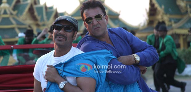 Ajay Devgan, Sanjay Dutt (Rascals Movie Stills)