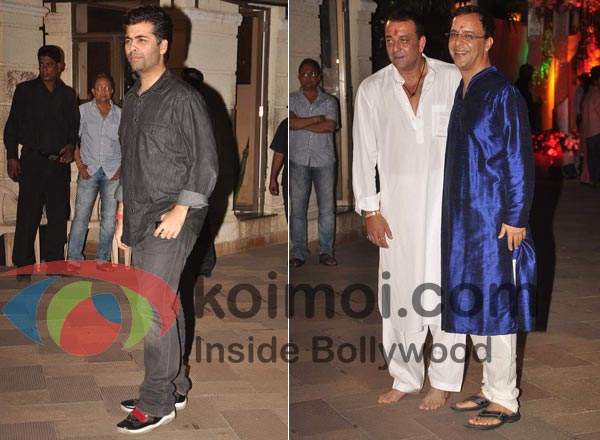 Karan Johar, Sanjay Dutt, Vidhu Vinod Chopra