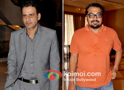 Manoj Bajpayee and Anurag Kashyap Manoj Bajpayee and Anurag Kashyap