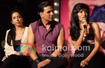 Akshay Kumar, Chitrangda Singh At Desi Boyz Music Launch