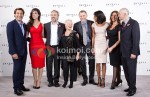 Javier Bardem, Berenice Marlohe, Sam Mendes, Judi Dench, Daniel Craig, Naomie Harris, Barbara Broccoli At Skyfall Announcement