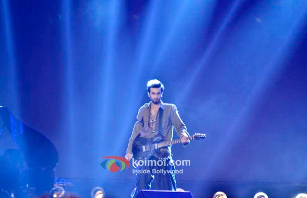 Ranbir Kapoor In Rockstar concert