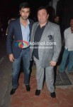 Ranbir kapoor, Rishi Kapoor Rockstar Success Party