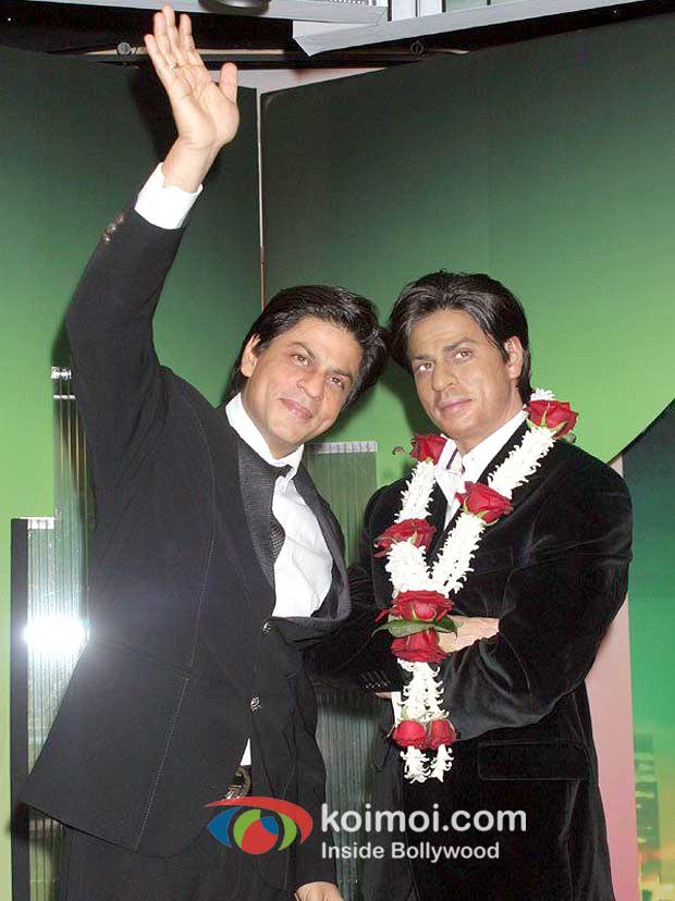 Shah Rukh's Wax Statue