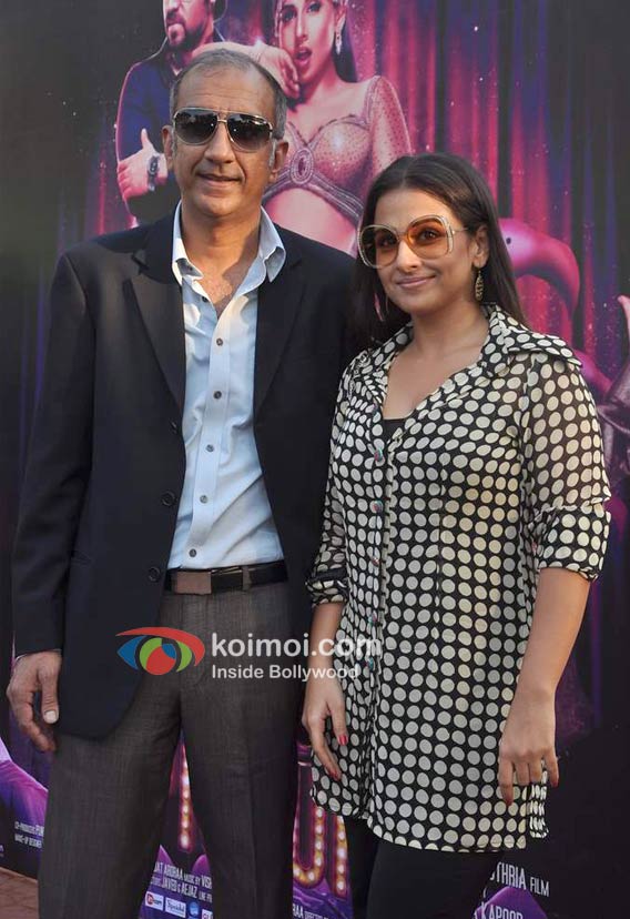 Vidya Balan At The Dirty Picture Race