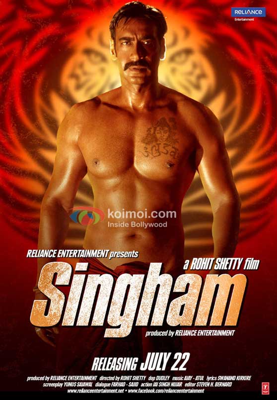 Ajay Devgan Singham Movie Poster