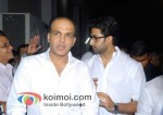 Ashutosh Gowariker, Abhishek Bachchan At Dev Anand's Prayer Meet