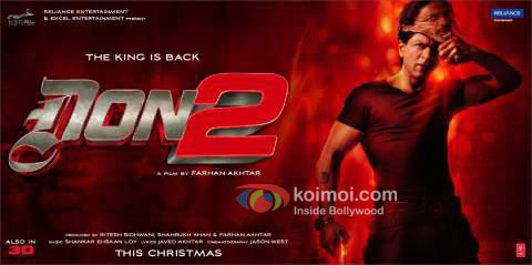 Don 2 Movie Poster