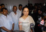 Hema Malini At Dev Anand's Prayer Meet
