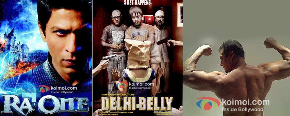 Ra.One, Delhi Belly, Salman Khan's bodybuilding pic