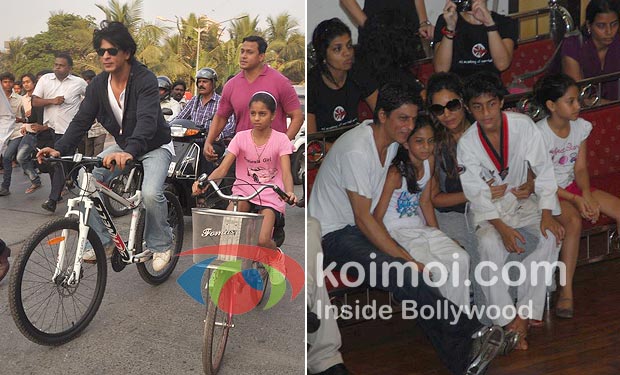 Shah Rukh Khan, Gouri Khan And kids