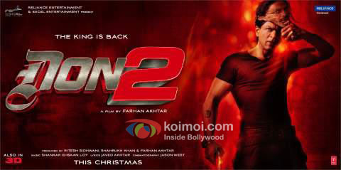 Shah Rukh Khan’s Don 2 Poster