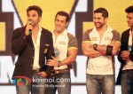 Sunil Shetty, Salman Khan, Aftab Shivdasani, Ritesh Deshmukh At CCL 2 Curtain Raiser