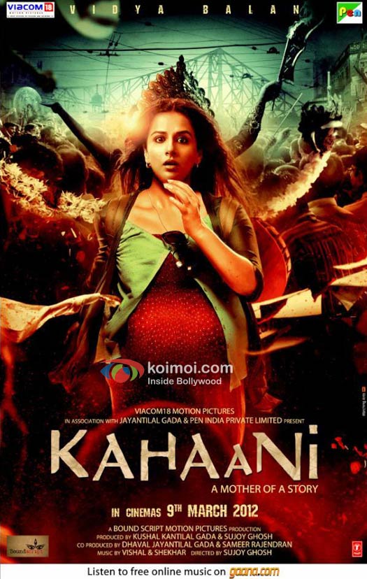Vidya Balan In Kahaani Poster