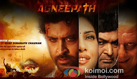 Hrithik Roshan, Priyanka Chopra Rishi Kapoor, Sanjay Dutt in Agneepath