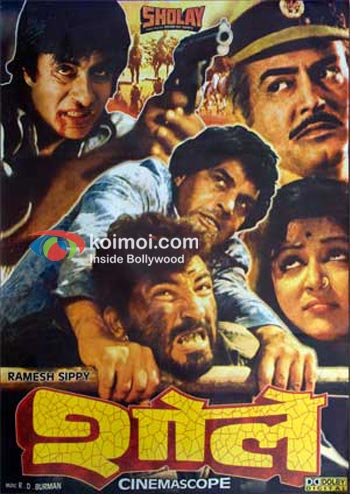 Sholay Movie Poster