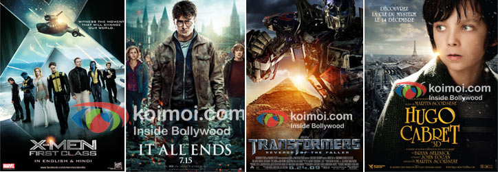 Prime Focus contributed to X-Men First Class, Harry Potter And The Deathly Hallows Part 2, Transformers Dark Of The Moon and Hugo