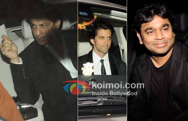 Shah Rukh Khan, Hrithik Roshan, A.R.Rahman