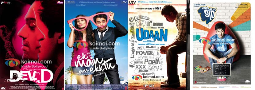 Dev D, Ek Main Aur Ekk Tu, Udaan, Wake Up Sid