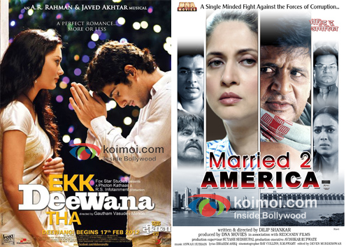 Posters Of Ekk Deewana Tha, Married To America