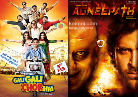 Gali Gali Chor Hai & Agneepath Posters