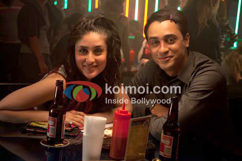 Kareena Kapoor & Imran Khan In A Still From Ek Main Aur Ekk Tu