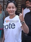 Manyata Dutt Vote For Mumbai Elections
